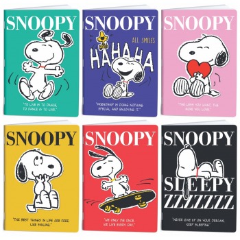 Zeszyt A4 40k kratka Snoopy...