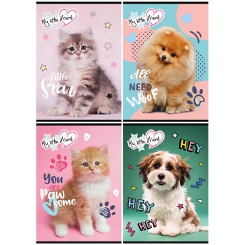 Notebook A5 16k checkered...