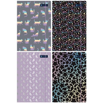 Folder A4 girls rubber band...