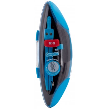 Schulkompass mit Stifteetui...