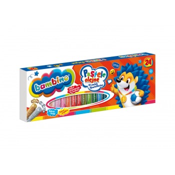 Ölpastelle 24 Bambino-Farben