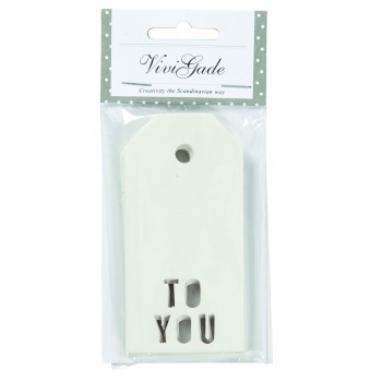 GOLD To You gift tags...