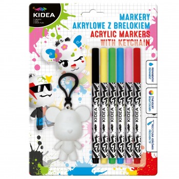 Acrylic markers 6 colors...