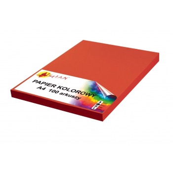 Farbpapier A4 80g ziegelrot...