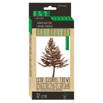 Cedar wood graphite pencils...