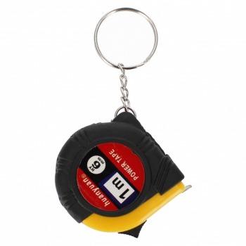 Measure key ring with meter