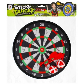 Disc with Velcro ball darts...