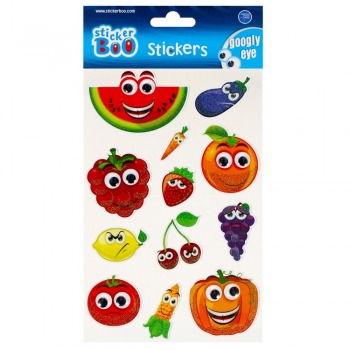 Stickers Fruit Moving Eyes...
