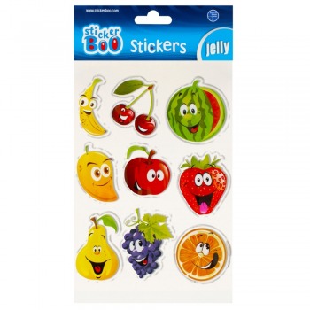Fruit Gel Stickers Sticker Boo