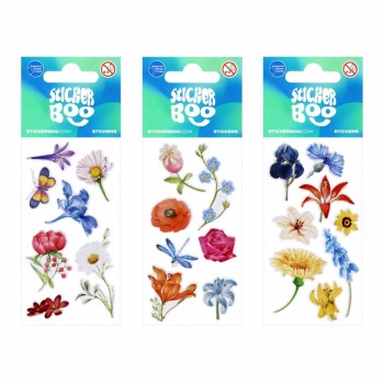 Stickers Flowers4 Sticker Boo