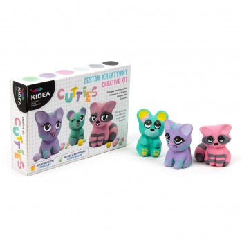 Self-hardening clay set...