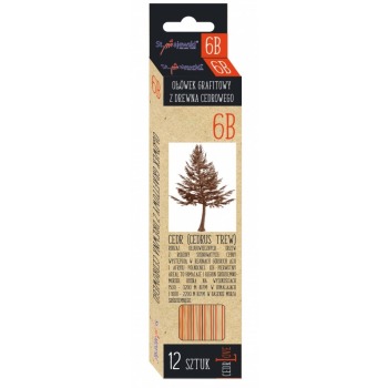 Cedar wood graphite pencils...