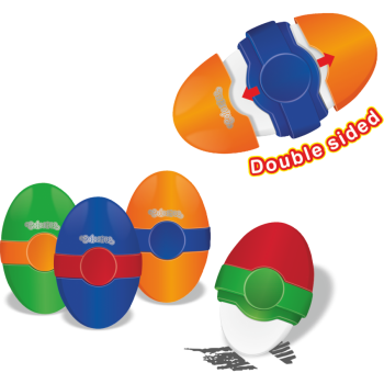 Colorino double-sided eraser