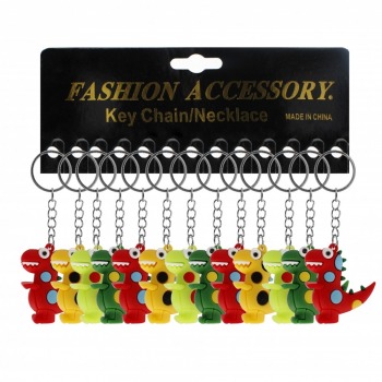Rubber key ring Dinosaur...