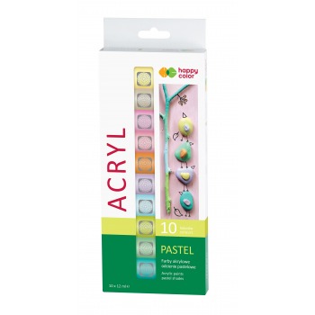 Farby akrylowe PASTEL 10...