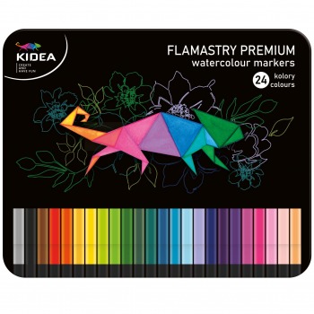 Two-color markers, 16 Kidea colors