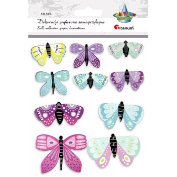 Paper stickers Butterflies...