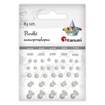 Self-adhesive pearl beads...