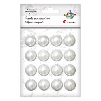 Selbstklebende Perlen 20mm...