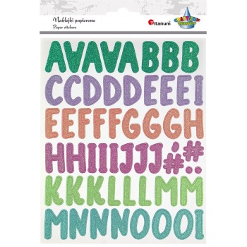 Glitter Alphabet...