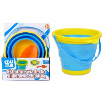 Silicone folding round sand...