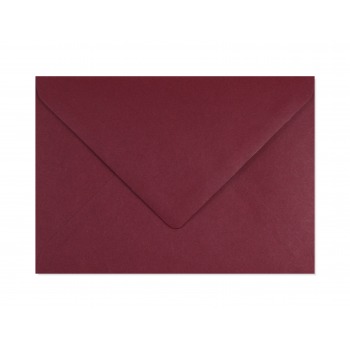 Maroon colored envelopes...
