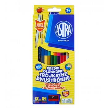 Double-sided pencil crayons...