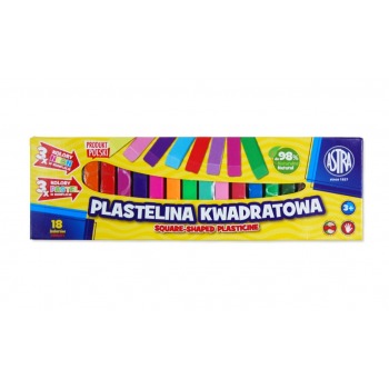 Square Plasticine 18 colors...