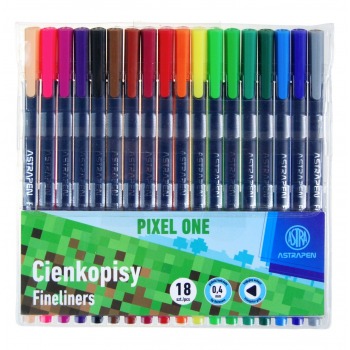 Cienkopisy trójkątne 0.4mm...