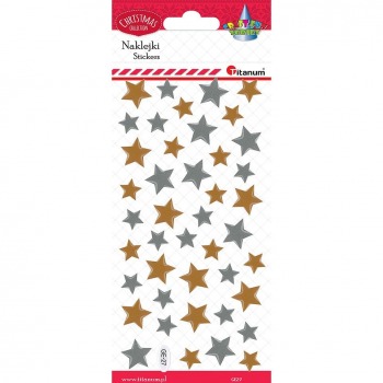 Konvexe Aufkleber Sterne...