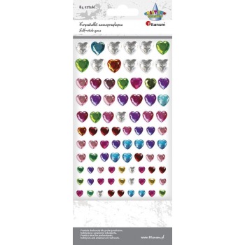 Selbstklebende Kristalle...