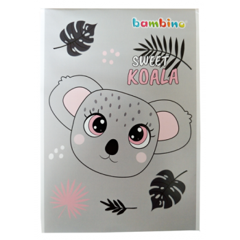 Notizbuch A6, 50 Blatt Karo...