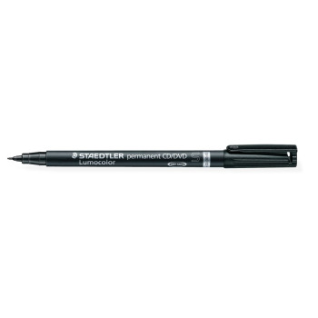 Marker CD/DVD czarny Staedtler