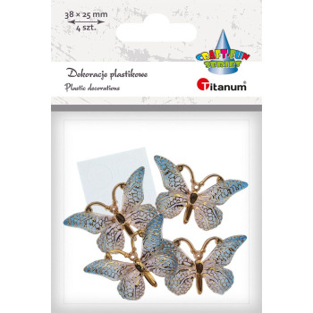Dekoracja motyle plastikowe...