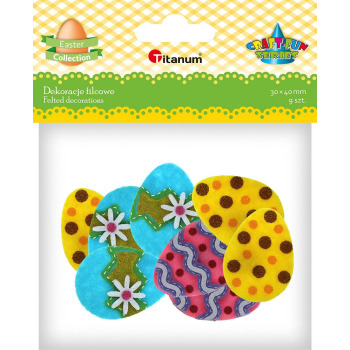 Ozdoba filcowa Titanum Pisanka