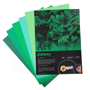 Blok kolorowy ART zielony...