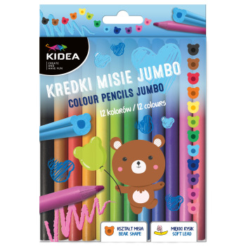 Kredki ołówkowe Jumbo Misie...