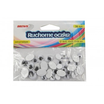 Self-adhesive eyes for...