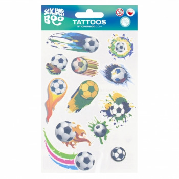 Tatuaż Football 10x18 cm...