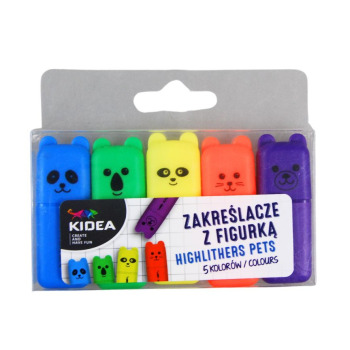 Zakreślacze mini z figurką...