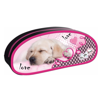 Piórnik saszetka różowa...