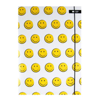 Teczka z gumką A4 biała Fun...