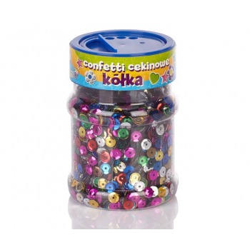Confetti sequin circles...