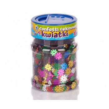 Confetti sequin flowers...