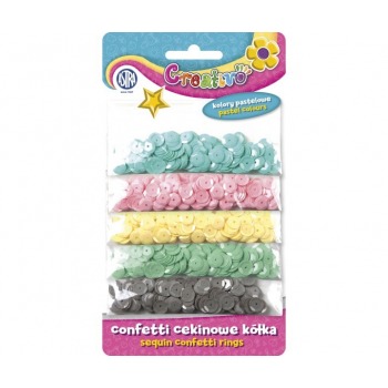 Confetti cekinowe kolory...