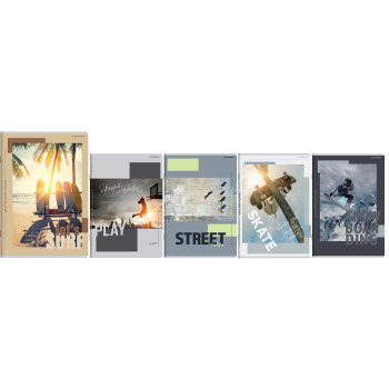 Zeszyt A5 60k linia Poster...