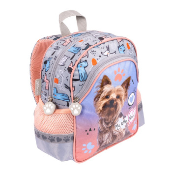 Plecak przedszkolny szary...