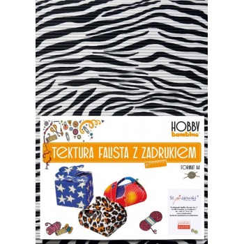 Tektura falista z nadrukiem...