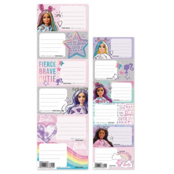 Naklejki na zeszyt Barbie...