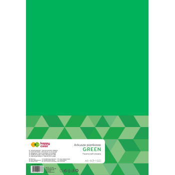 Pianka Green Zielona A3...